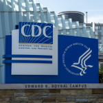 Sign at the entrance of CDC Edward R. Roybal Campus, Atlanta, Georgia, USA
