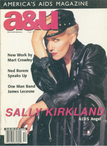 Sally Kirkland in A&U Magazine