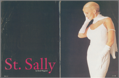 Sally Kirkland in A&U Magazine