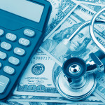 cost healthcare money calculator stethoscope