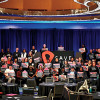 Save HIV Funding Campaign symbolic funeral protest