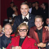 clockwise from left: Neil Patrick Harris, David Furnish, David Burtka, Elton John;