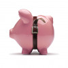 Piggy Bank with belt