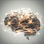 illustration of the brain