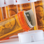 money in pill bottles