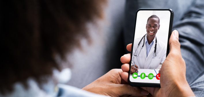 Images Photos Illustrations Vectors      Video  The most comfiest consultation ever stock photo Telemedicine, Doctor, Healthcare And Medicine, Patient, Medical Exam