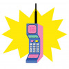 mobile phone illustration