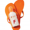 flip-flops/sunscreen