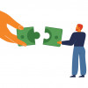 illustration putting puzzle pieces together