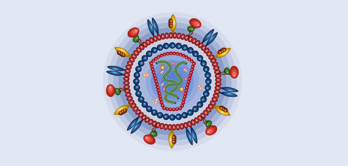 HIV Virus illustration