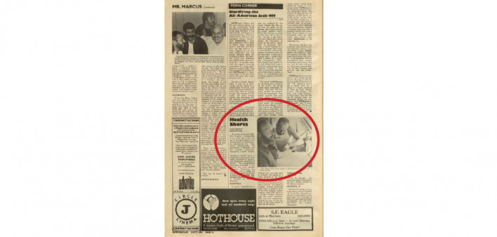 Bay Area Reporter 1982 gay men’s pneumonia.