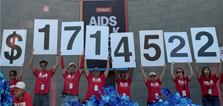 GMHC hosted the 41st annual AIDS Walk New York in Central Park