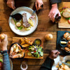 Diverse People Hang Out Pub Friendship
