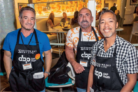 A Dining Out for Life event for DAP Health
