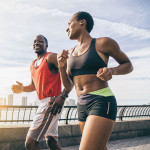couple running