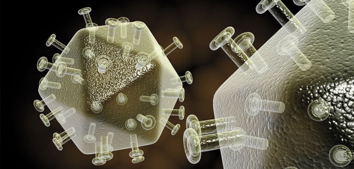 illlustration HIV Virus
