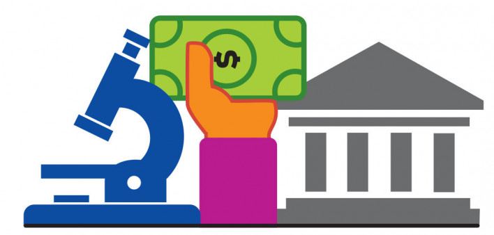 Researach Money Government icon