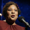 Cancer storyteller Megan-Claire Chase at Stories From the Stage, February 2023