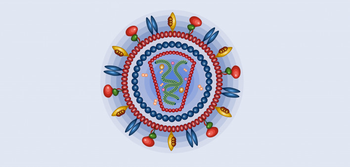 HIV Virus illustration