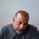 pensive black man older