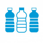 illustration water bottles