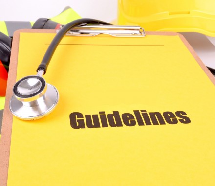 A clipboard and stethoscope