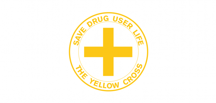 Yellow Cross Save Drug User Life