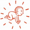 Illustrations from “Keith Haring: The Boy Just Kept Drawing”