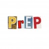 PrEP spelled out in colorful letters