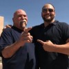 Superstar Billy Graham (Left) and Devon Nicholson (Right) at the Mayo Clinic in Phoenix, AZ