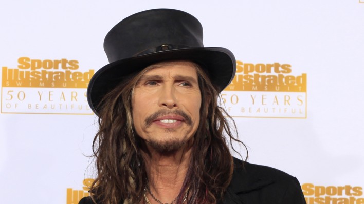 Steven Tyler at the 50th Sports Illustrated Swimsuit Issue at Dolby Theatre on January 14, 2014 in Los Angeles, CA