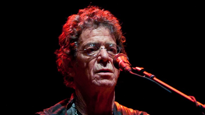 Lou Reed performs at the Pohoda Music Festival at the Trencin Airport in Trencin, Slovakia on July 5, 2012.
