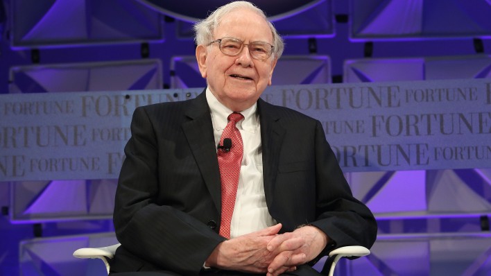Warren Buffett, Chairman/CEO of Berkshire Hathaway speaks during the 2014 Most Powerful Women Summit.