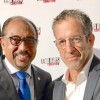 UNAIDS executive director Michel Sidibé and End AIDS Coalition founder Kenneth Cole