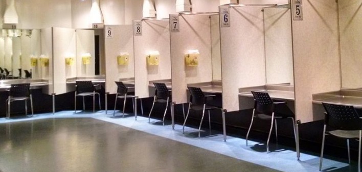 Insite supervised injection site in Vancouver, Canada. 