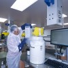 A patient’s T cells arrive at the Novartis manufacturing facility in Morris Plains, where they will be re-engineered to recognize and fight cancer and healthy cells expressing a specific antigen in the patient’s body.