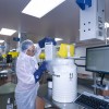 A patient’s T cells arrive at the Novartis manufacturing facility in Morris Plains, where they will be re-engineered to recognize and fight cancer and healthy cells expressing a specific antigen in the patient’s body.