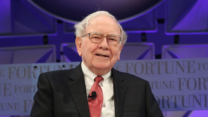 Warren Buffett, Chairman/CEO of Berkshire Hathaway speaks during the 2014 Most Powerful Women Summit.