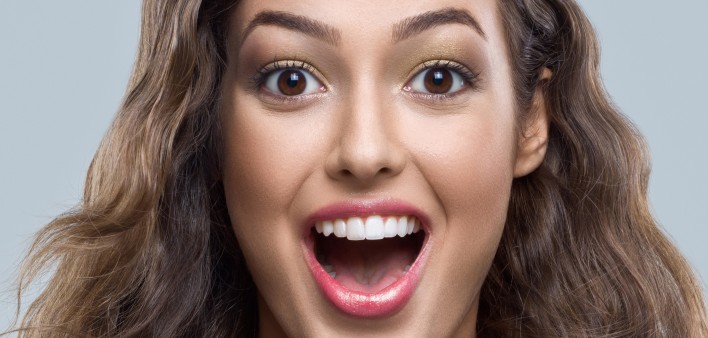 Happy Woman's face