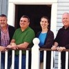 From left: AIDS Support Group of Cape Cod's Joe Carleo, Bill Furdon, Jill Brookshire and Kevin O'Toole