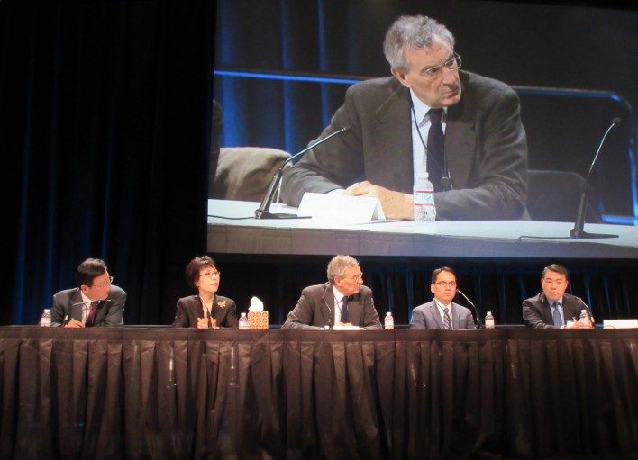Jinsil Seong, Massimo Colombo and Richard Do at GI18