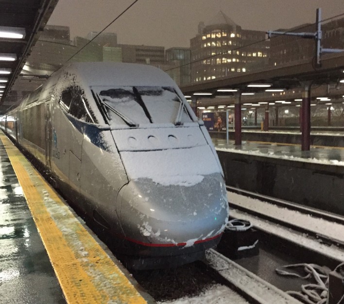 Amtrak train