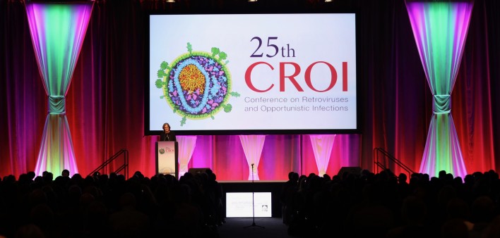 The opening session of CROI 2018 in Boston.