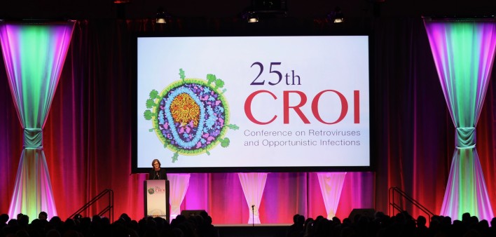 The opening session of CROI 2018 in Boston.