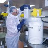 A patient’s T cells arrive at the Novartis manufacturing facility in Morris Plains, where they will be re-engineered to recognize and fight cancer and healthy cells expressing a specific antigen in the patient’s body.