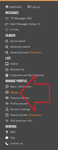 POZ Personals photo admin link