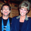 Elton John and Princess Diana