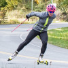 Kikkan Randall trains for the upcoming cross country race season and the 2018 Winter Olympics in Pyeongchang, South Korea.