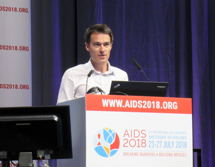 Romain Palich, AIDS 2018