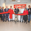A ribbon cutting ceremony for the Hub at GMHC